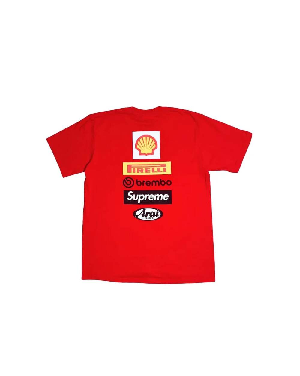 Supreme x Ducati Red T-shirt